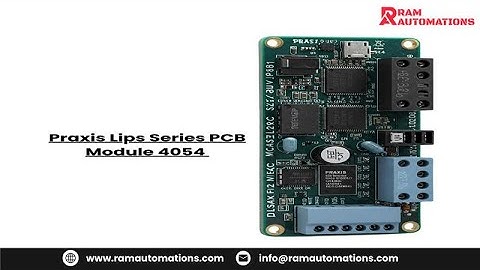 Praxis Lips Series PCB Module 4054 | Industrial Control Solutions | Ram Automations