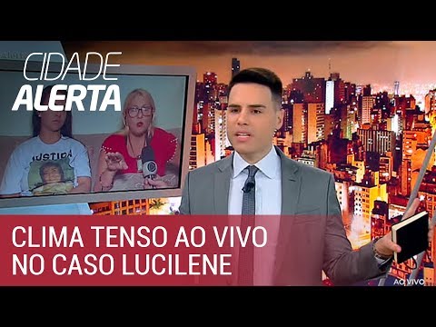 Luiz Bacci discute com advogada da família de Lucilene