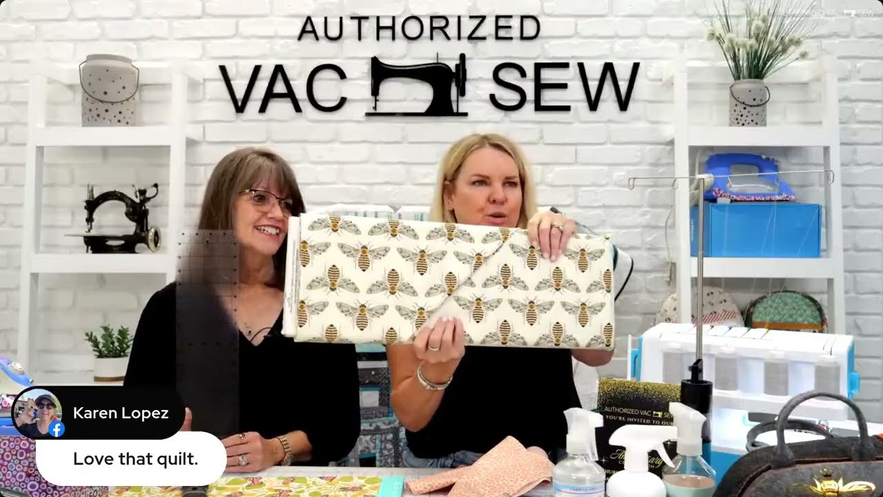 Serger Power Hour: Quilt with the Bernette b68  Maker