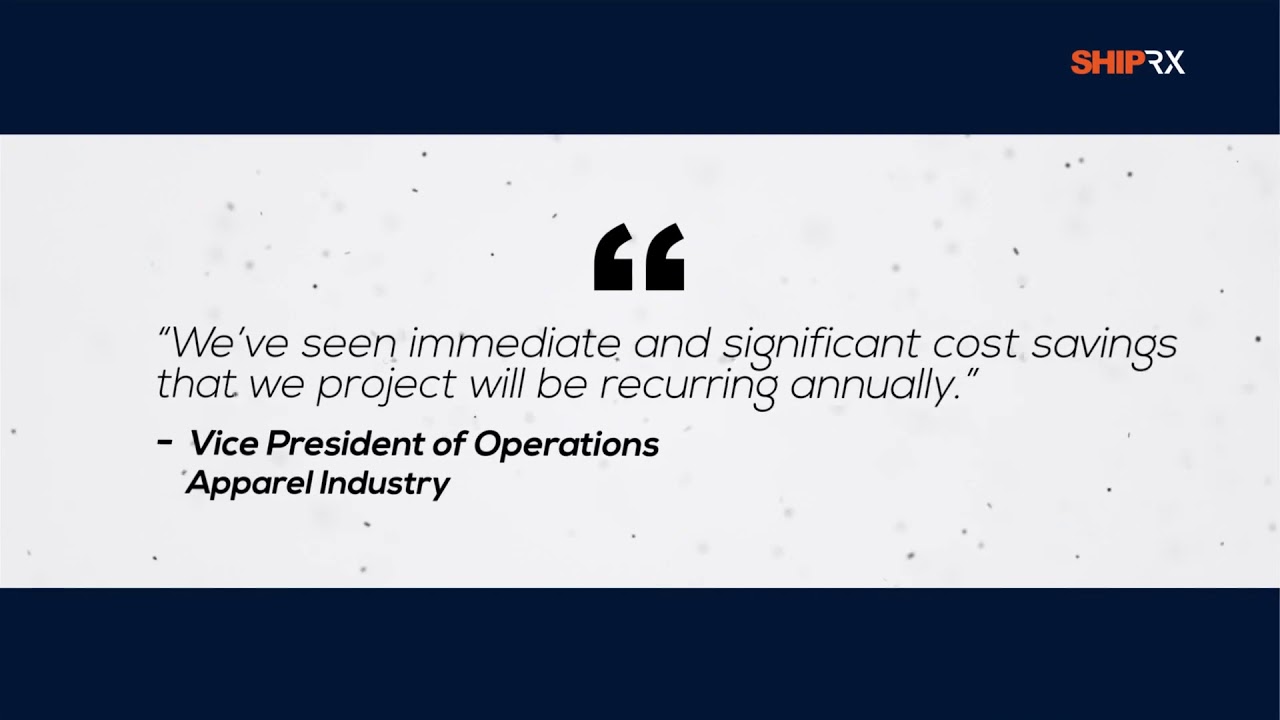 ShipRX - Lower Your Shipping Costs