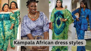 KAMPALA AFRICAN DRESS STYLISH STYLES FOR BEAUTIFUL LADIES