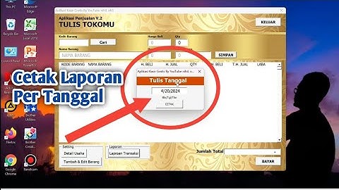 Aplikasi Kasir Excel Gratis V.2 | Aplikasi Penjualan Excel VBA