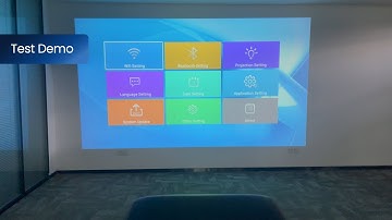 OmniStar L80 Projector Test Video