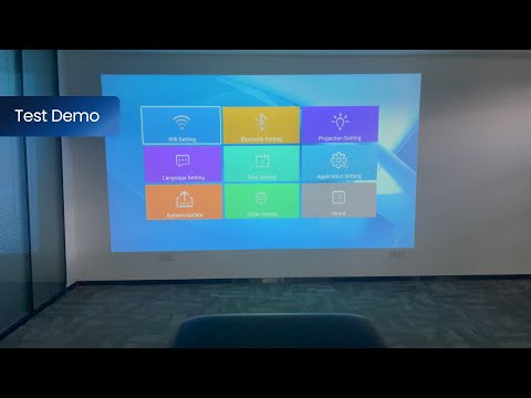 OmniStar L80 Projector Test Video