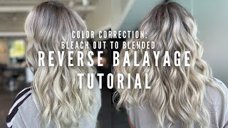 My client ruined her perfect platinum hair!!! Here is how I fixed it - platinum balayage tutorial