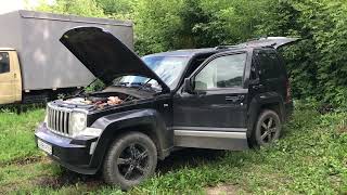 Как проверить уровень масло АКПП  42 RLE  jeep cherokee КК