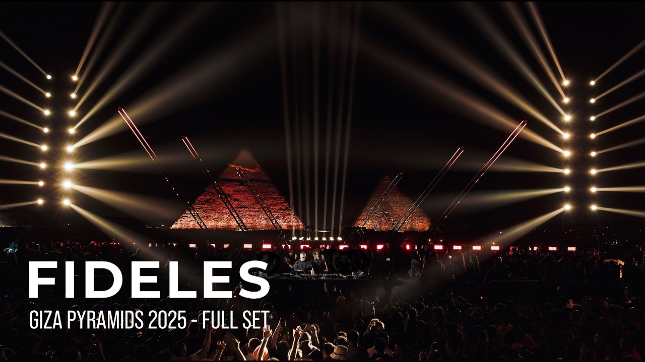 Fideles - Pyramids of Giza Egypt 2025 Full Set