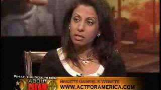 Brigitte Gabriel was born in 1965 in Lebanon to a Christian family.

According to Gabriel, during the Lebanese Civil War, militants launched an assault on a Lebanese military base near her family's ho