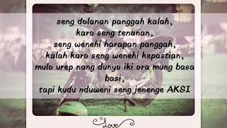 Video kata kata banyu langit