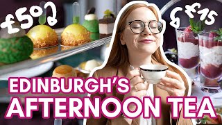 Edinburgh's CHEAPEST vs MOST EXPENSIVE afternoon tea! | Which is better value?