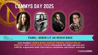 LAMMYS DAY 2025: Queer Lit As Resistance