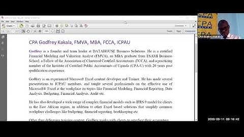 Financial Reporting with MS Excel