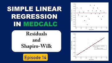 Eenvoudige lineaire regressie in MedCalc | Stapsgewijze handleiding met biomedische gegevens | Af...