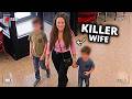 Wife Kills Husband, Then Takes Kids Out For Pizza