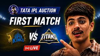 🔴 LIVE | TATA IPL First Match 🏏 CSK VS GT | Full Gameplay #iplauction #realcricket #realcricketswipe