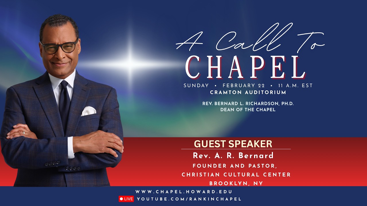 Rev. A. R. Bernard | Andrew Rankin Memorial Chapel | Howard University