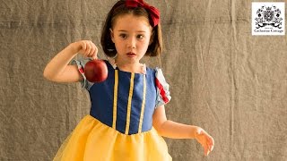 ハロウィン コスチューム かわいい白雪姫になれる 子供用 コスプレ衣装♪ ハロウィン仮装に！童話のお姫様コスチューム CC0414