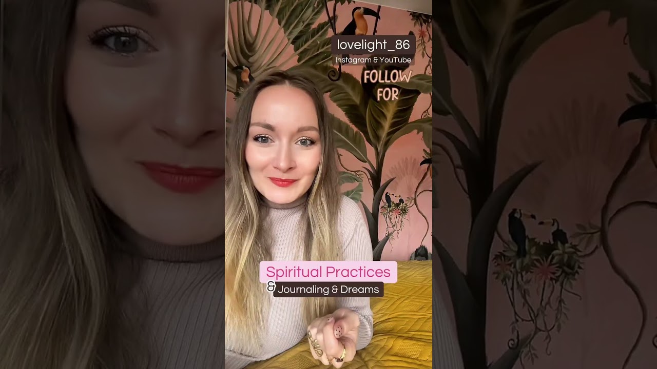 🧘🏻 Spiritual Practices: 🎙️Journaling & Dreams 📝💭