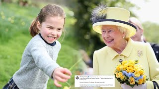 The Queen & Prince Charles share their very best wishes for Princess Charlottes birthday