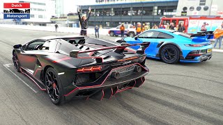 Supercars Drag Racing! - Novitec SVJ, GT3 RS, TechArt Turbo S, GTR, R8 V10 Plus,... by DutchMotorsport 15,350 views 4 months ago 8 minutes, 1 second