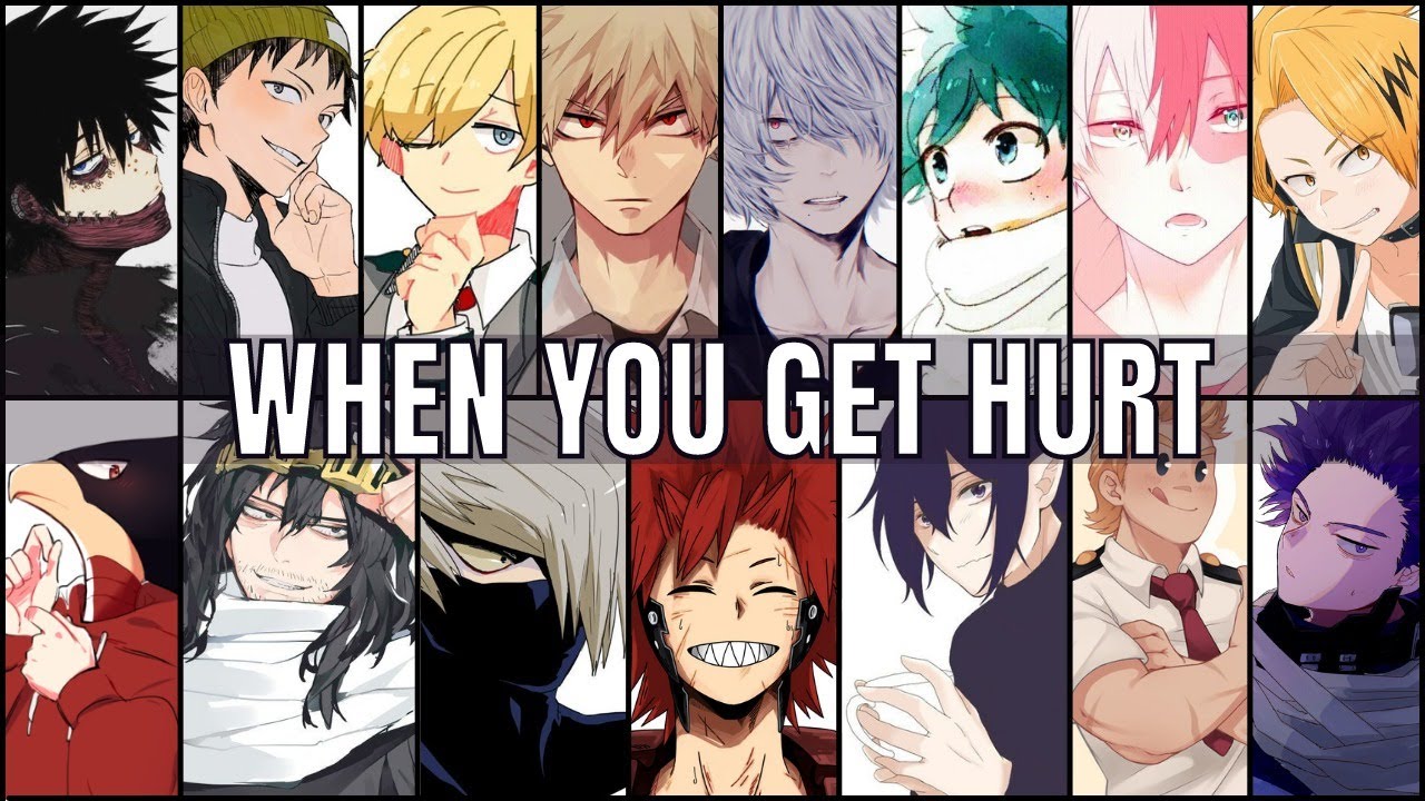 When you get hurt | Boyfriend Scenarios | MHA ASMR