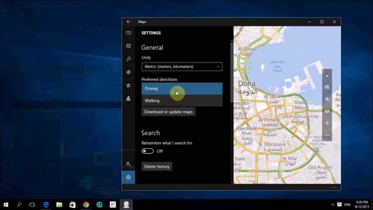 Map App Windows 10 