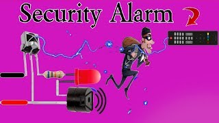 Long-range  Proximity sensor / IR Security Alarm