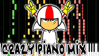 Crazy Piano Mix Kick Buttowski Main Theme