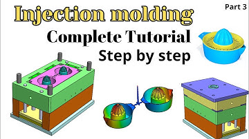 Solidworks Mold Design Tutorial  - Citrus Juicer