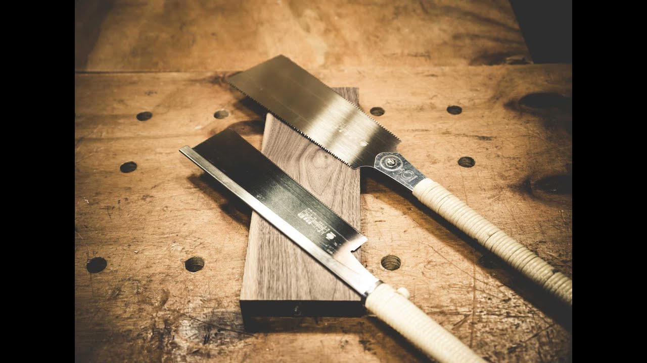 톱질하는법 how to use japanese hand saw YouTube