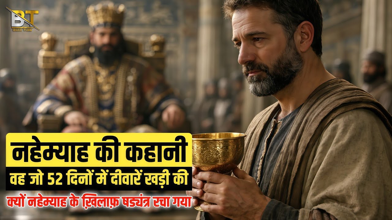 नहेम्याह: जिसने 52 दिनों में यरूशलेम की टूटी दीवारें खड़ी की | The Story of Nehemiah | Bible Tube