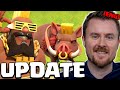 *NEW* SUPER HOG RIDER and Super Troop Cancel Button - UPDATE Sneak Peek 2 (Clash of Clans)