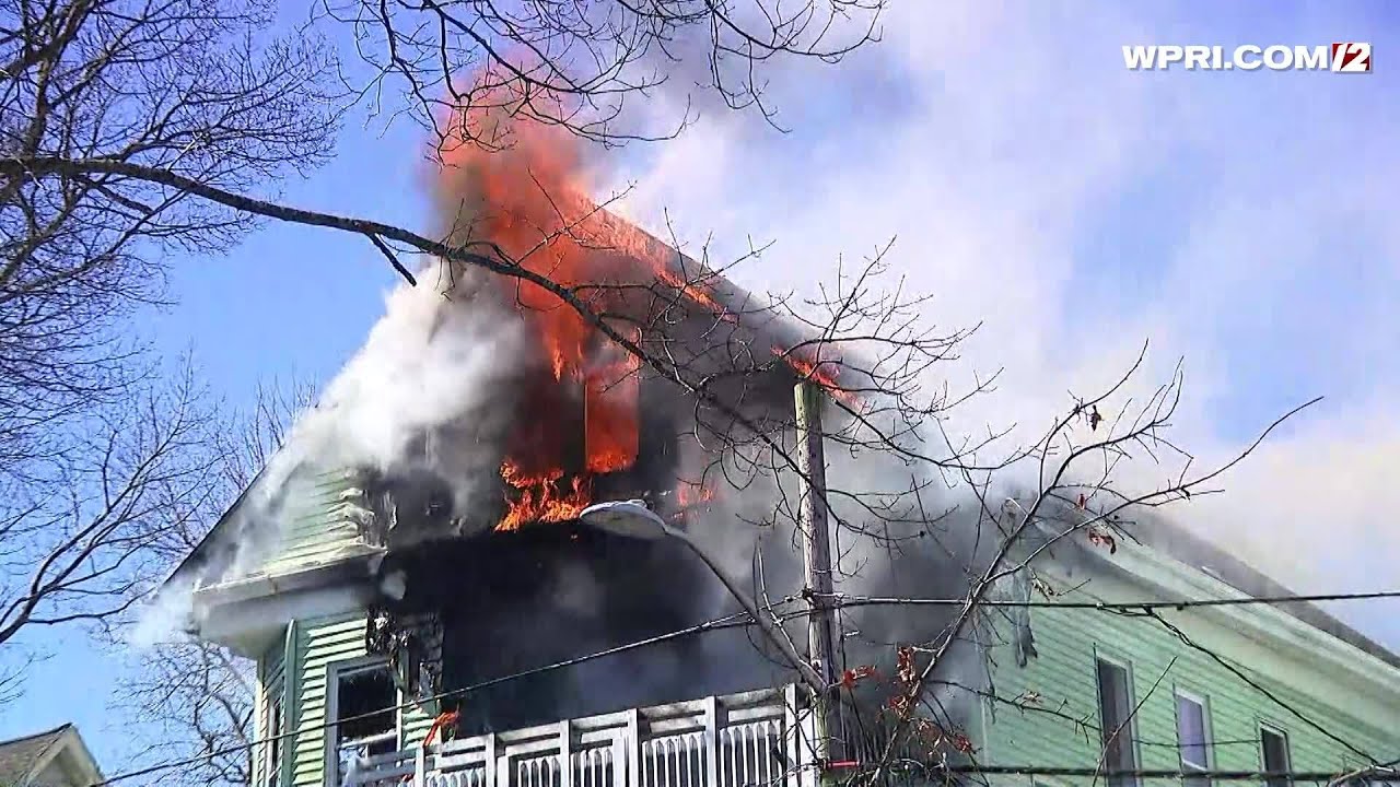 Video Now: Crews battle major house fire in Providence - YouTube