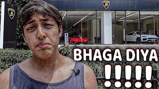 Indian Beggar goes to buy a Lamborghini