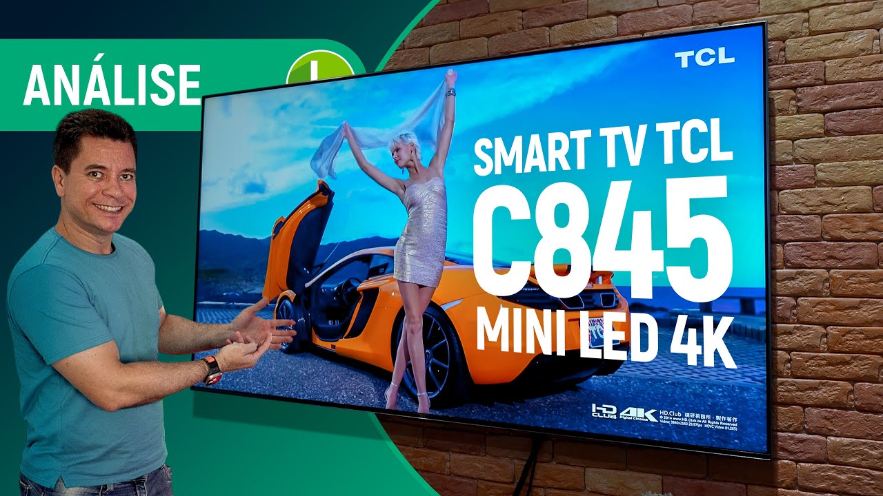 Smart TV TCL C845: a melhor Mini LED gamer com brilho alto e taxa de 144 Hz