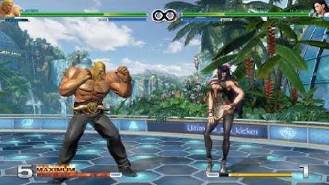 THE KING OF FIGHTERS XIV antonov combo quick max climax ( corner )