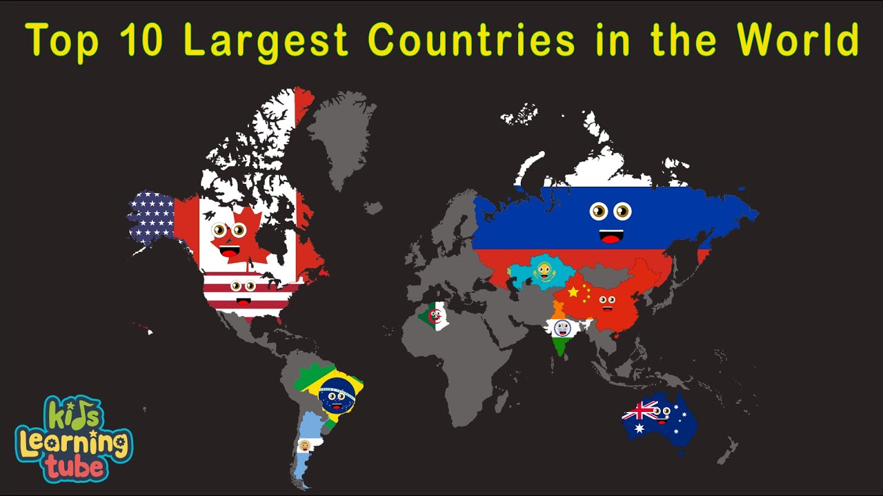 top 10 biggest country in the world by area – World