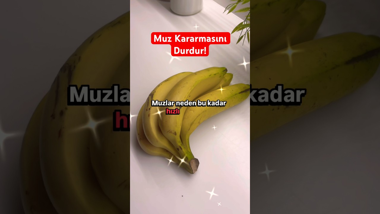 Muz Kararması Nasıl Önlenir? #nasıl #yemektarifi #pratikbilgiler #püfnoktaları #mutfaksırları Muz Kararması Nasıl Önlenir? #nasıl #yemektarifi #pratikbilgiler #püfnoktaları #mutfaksırları