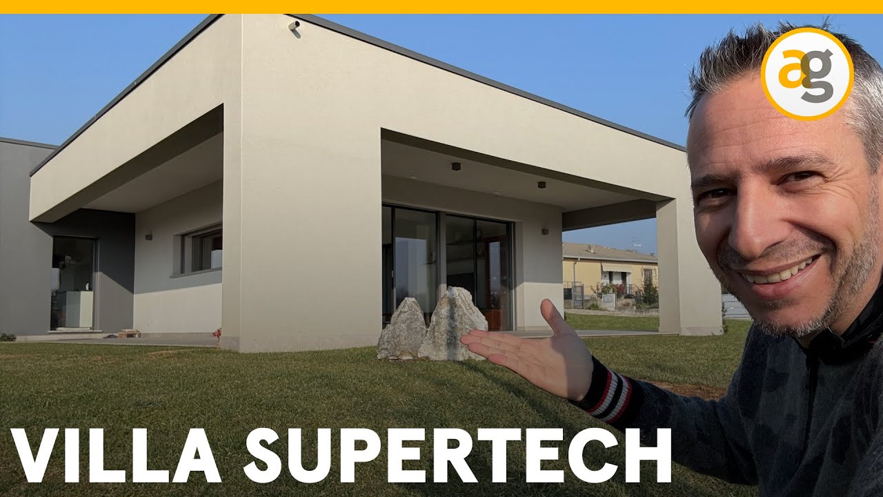 VILLA SUPERTECH con SMART HOME e DOMOTICA INIM - YouTube