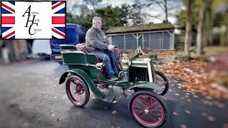 Test Driving a 120 Year Old Car - a 1901 Renault Type D Veteran Car - Classic Car Test Drive