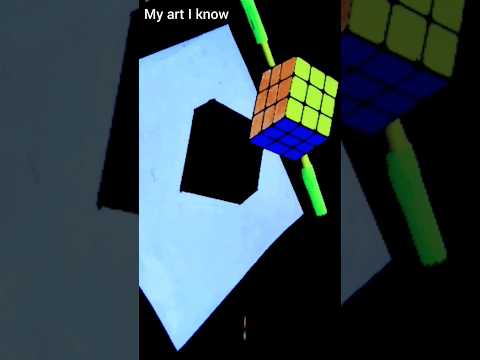 realistic Rubik's cube