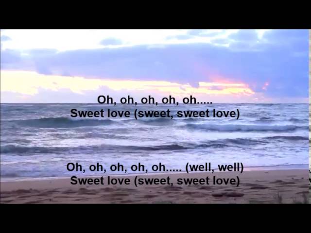 The Commodores - "Sweet Love" (album version w/lyrics)