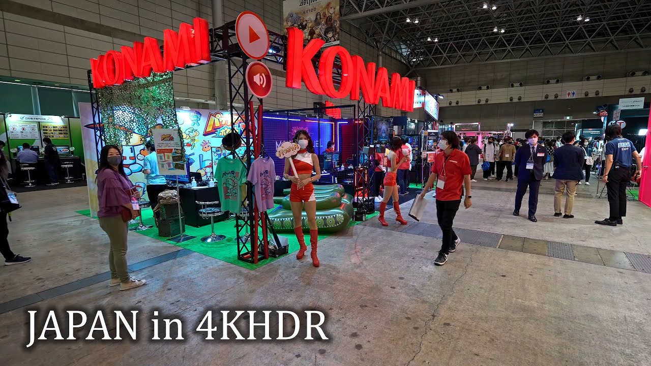 Tokyo Game Show 2021・4K HDR