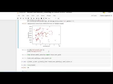 Quant Trading 2:Prediction of  stock  (TATASTEEL) Price Using ML Linear Regression