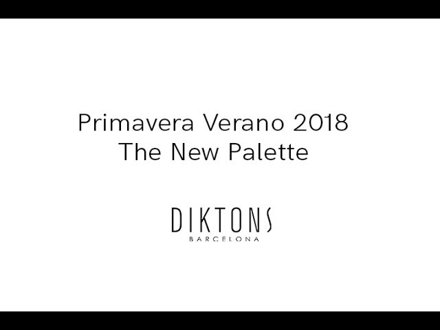 DIKTONS Spring Summer 2018