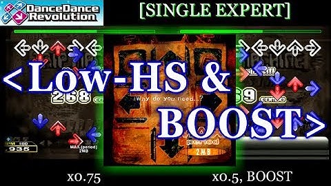 [Low HS/BOOST] DDR 2014 - MAX.(period) [DOUBLE EXPERT] 譜面確認＋クラップ