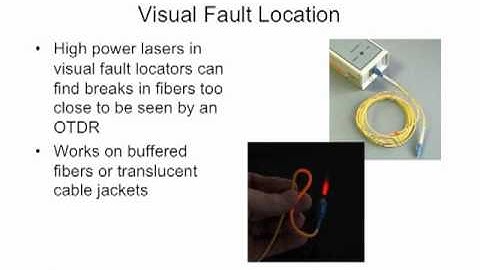 FOA Lecture 12: Fiber Optic Testing Overview
