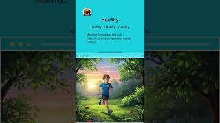 🎥 Day 4 – HEALTHY - Word Of the Day #shorts #chamrongsharing #ytshorts