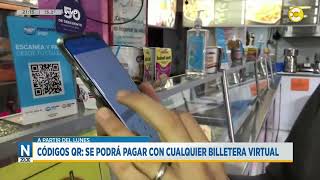 Códigos QR: se podrá pagar con cualquier billetera virtual │N20:30│31-05-24