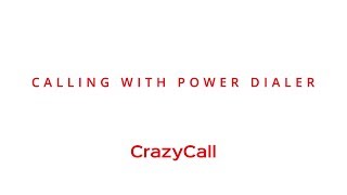 Calling with Power Dialer | CrazyCall screenshot 4